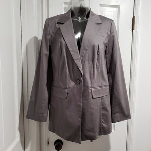 Lane Bryant Gray Jacket NWT